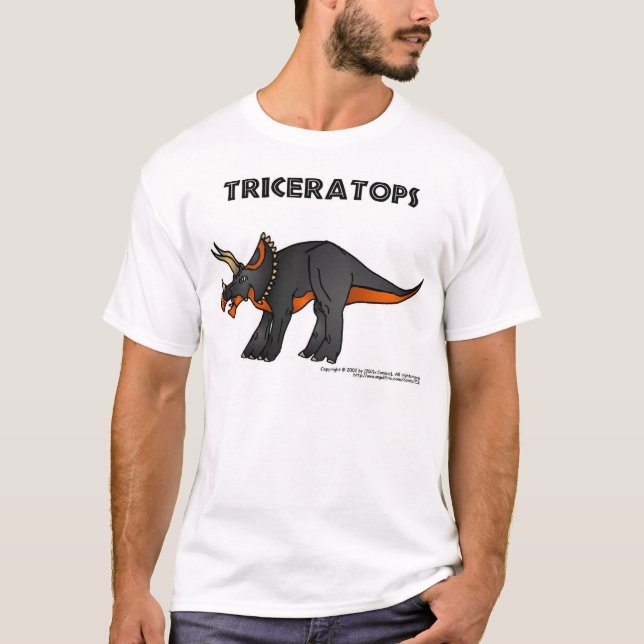 Triceratops T-Shirt (Vorderseite)