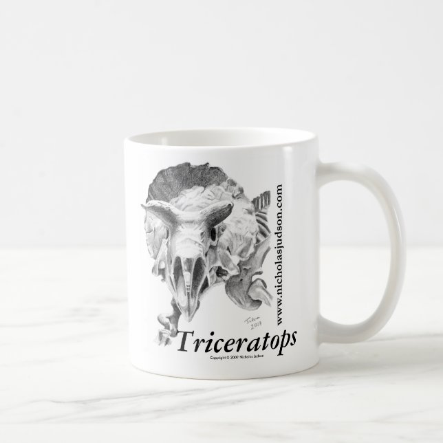 Triceratops Tasse (Rechts)