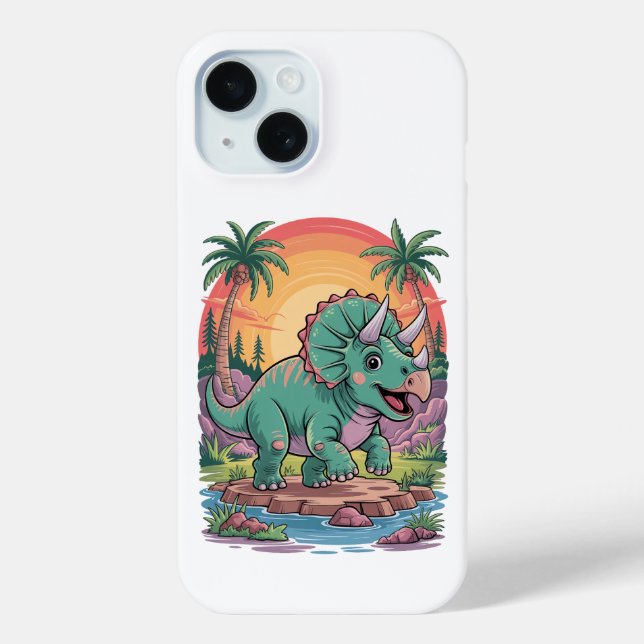 Triceratops triumphiert Case-Mate iPhone hülle (Rückseite)