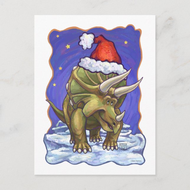 Tricerops Weihnachten (Vorderseite)