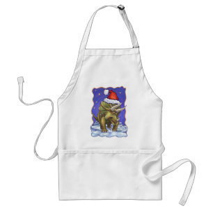 Tricerops Weihnachten Schürze