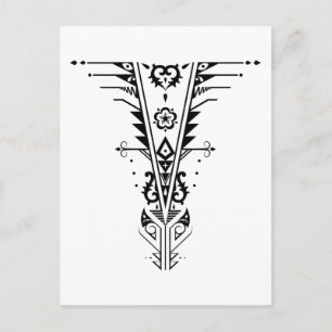 Trichotomie Postkarte