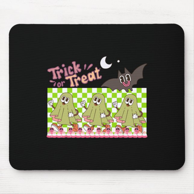 Trick der Leckerei Halloween Mousepad (Vorne)