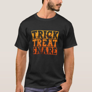 Trick Leckerei Snare Wire Halloween Long Sleeve T-Shirt