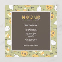 Trick-LeckereiBoo! | Halloween-Party-Einladungen