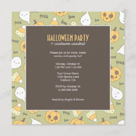 Trick-LeckereiBoo! | Halloween-Party-Einladungen Einladung