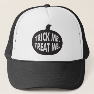 Trick Me-Leckerei B/W Truckerkappe