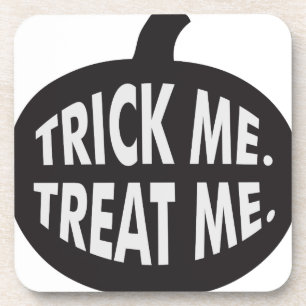 Trick Me-Leckerei B/W Untersetzer