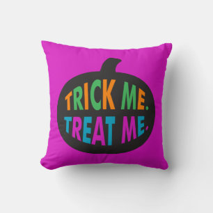 Trick Me Leckerei Me, Halloween Multi-Color Kissen