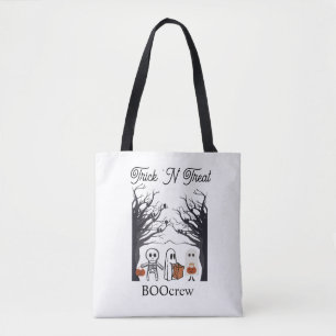 🎃 Trick’N’Treat BOOcrew-Tasche Süße Halloween-T