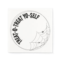 Trick-o-Leckerei-Jo-Luxus-Serviette - Halloween