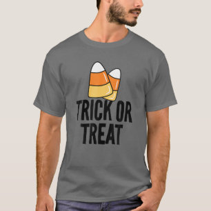 Trick oder behandeln Candy Mais Funny Kinder Erwac T-Shirt