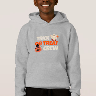 Trick oder behandeln Crew Kinder Hoodie