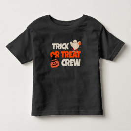 Trick oder behandeln Crew Kleinkind T - Shirt