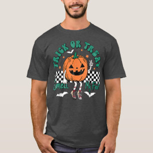 Trick oder behandeln Geruch meine Füße Niedlichen  T-Shirt
