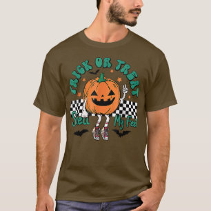 Trick oder behandeln Geruch meine Fütterung Pumkin T-Shirt