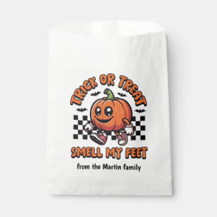 Trick oder behandeln Geruch meiner Füße Halloween Geschenktütchen