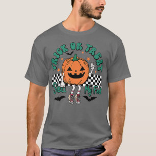Trick oder behandeln Geruch meiner Füße Pumpkin Ki T-Shirt