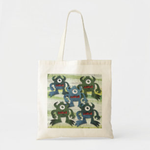 Trick oder behandeln kleine Monster Halloween-Tasc Tragetasche