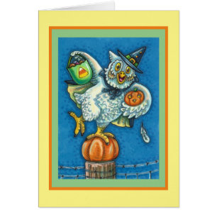 TRICK ODER BEHANDELN, MEINE HALLOWEEN EIGENKARTE M