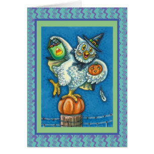 TRICK ODER BEHANDELN, MEINE HALLOWEEN EIGENKARTE M