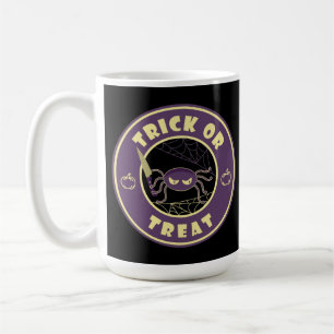 Trick oder behandle halloween Starbucks style C Kaffeetasse