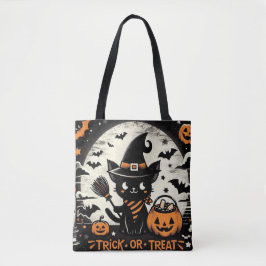 Trick oder behandle niedlichen Hexengespenst