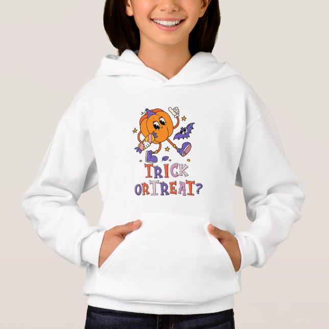 Trick oder Behandlung | Halloween Hoodie (Vorderseite)