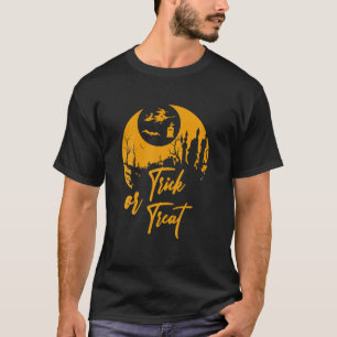 Trick oder Behandlung - Halloween Retro Vintag T-Shirt