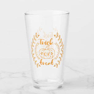 Trick oder Behandlung im Rahmen von Pflanze Glas