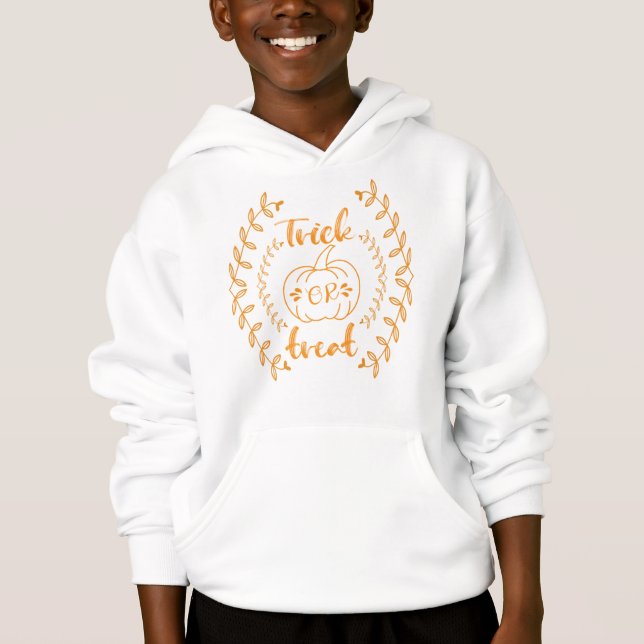 Trick oder Behandlung im Rahmen von Pflanze Hoodie (Vorderseite)