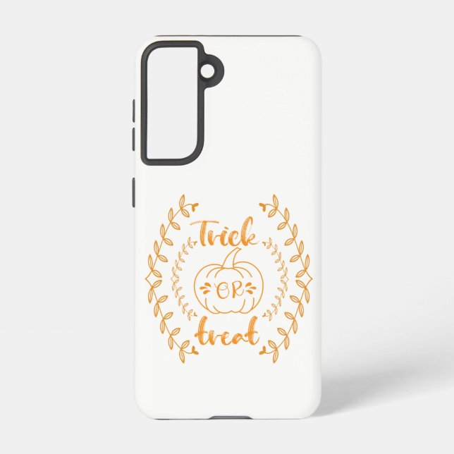 Trick oder Behandlung im Rahmen von Pflanze Samsung Galaxy Hülle (Rückseite)