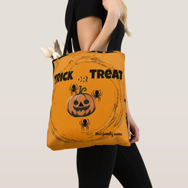 Trick oder Behandlung, Name, halloween orange Pump (Von Nahem)