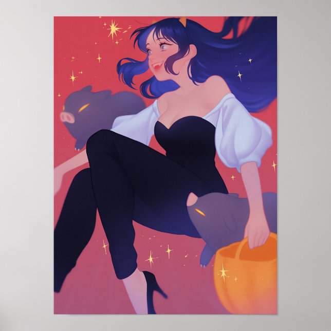 Trick oder Behandlung Poster (Vorne)