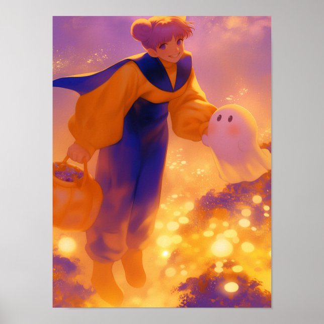 Trick oder Behandlung Poster (Vorne)