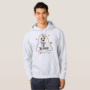 Trick oder Behandlung von Arzt und Krankenschweste Hoodie
