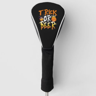 Trick oder Bier T Shirt Golf Headcover