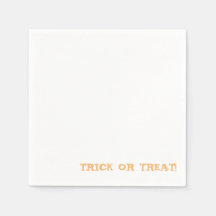 Trick oder geil! Happy halloween Napkin