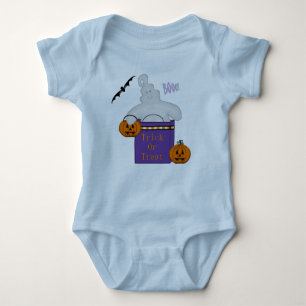 Trick oder Ghost in Bag Baby Bodysuit Baby Strampler