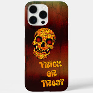Trick oder gönnte Halloween-Schädel iPhone 16 Pro Max Hülle