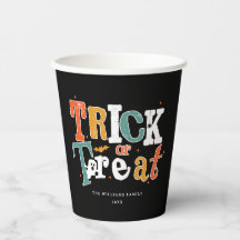 Trick oder Halloween-Party behandeln
