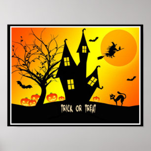 Trick oder Leckerbissen, Halloween Night...Spooky Poster