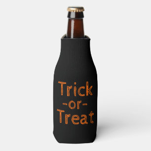 Trick-oder-Leckerei Black and Orange Halloween The Flaschenkühler