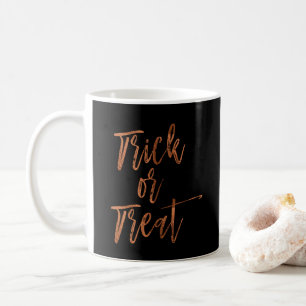 Trick-oder Leckerei-moderne Halloween-Kaffeetasse Tasse