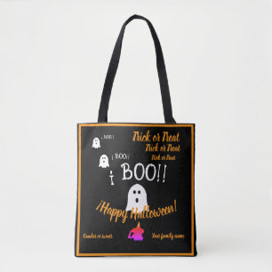 Trick oder Leckerei, Name, halloween personalisier