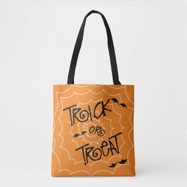 Trick-oder Leckerei-Taschen-glückliche (Vorderseite)