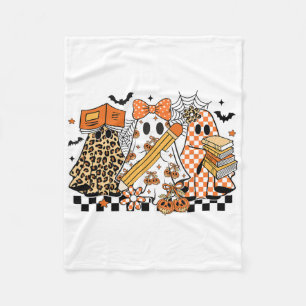 Trick oder lehren Ghost Lehrer Halloween Retro Che Fleecedecke