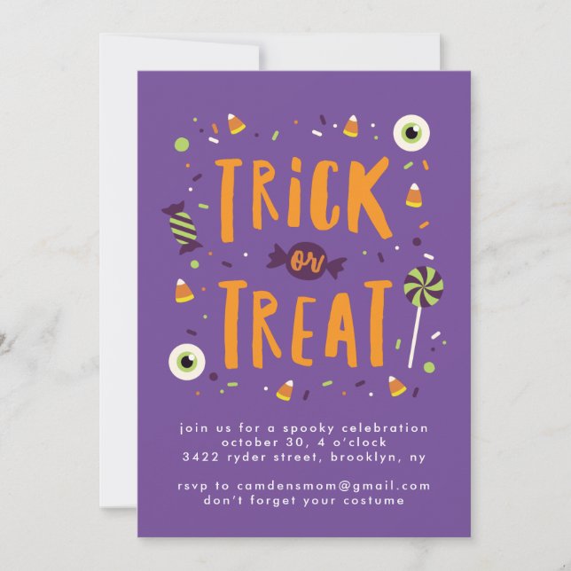 Trick oder Treat (Vorderseite)