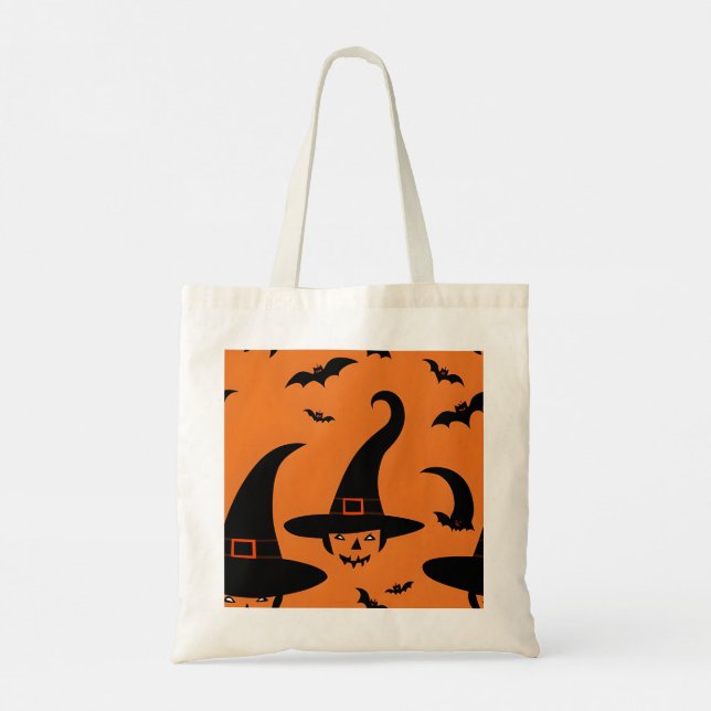 Trick oder Treat Bag, Halloween-Tasche Tragetasche (Rückseite)