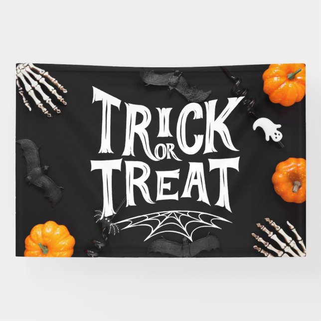 Trick oder Treat Banner (Horizontal)